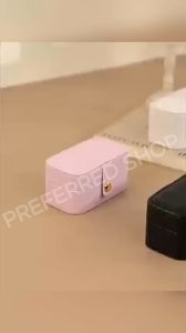 PREFERRED SHOP Women Jewelry Storage Box Leather Portable Travel 1pcs