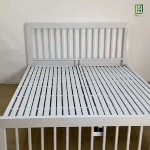 GIƯỜNG SẮT HỘP 4X8 SẮT DÀY DẶN MÀU TRẮNG GIAO NHANH TRONG NGÀY