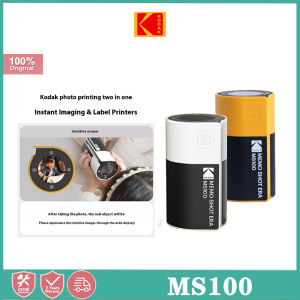 KODAK MS100 instant camera Childrens Camera/Printer 2-in-1 ultra lightweight design 300dpi ultra clear image quality portable camera/printer,2024 New