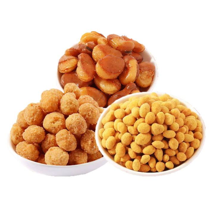 Delicious Snack Combo 3 Pack Lotus Beans Multi Flavored Peanuts Crispy ...