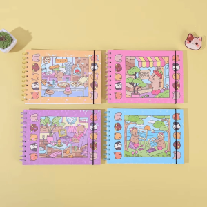 Sách Tô Màu Hoạt Hình BOBBIE GOODS Sách Vẽ Sáng Tạo Cho Trẻ Em Sách Học Vẽ Trung Quốc Đại Lục Dùng Cho Học Sinh Nam Và Nữ