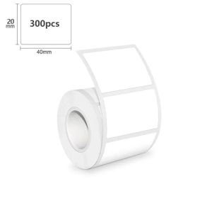 40x20MM Compatible Phomemo M110 M220 M200 Self-Adhesive Color Laser Thermal Paper E210 P50 Detong P1 HPRT T20 MAKER
