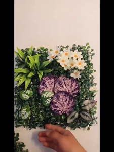 TURTLE Decoration Plant Wall/Artificial Plant Wall/DIY Art Design Artificial Wall/Home Decor