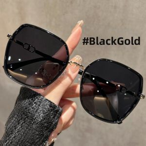 Schever | Polarized Anti-UV Sunglasses for Women with Glitter Design Suitable for Round and Square Faces