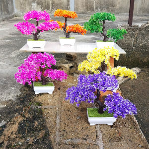 Azgalery PBP01: Vas Bunga Buatan & Tanaman Palsu Dekorasi Rumah