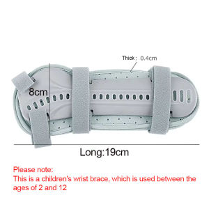 Childrens Wrist Brace Fixed Support Splint-Adjustable Double-sided Thickened Splint For Wrist Fracture Sprain Injury Recovery