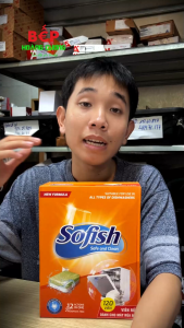 [Sofish] Viên rửa chén Maximum - Làm sạch toàn diện - Bảo vệ máy - Không gây ăn mòn ly chén