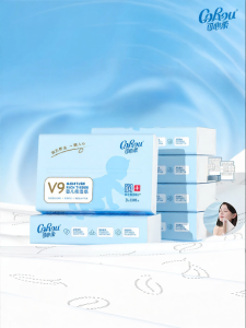 COROU | Baby Soft Moisturizing Lotion Tissue 100 Sheets x 6 Packs