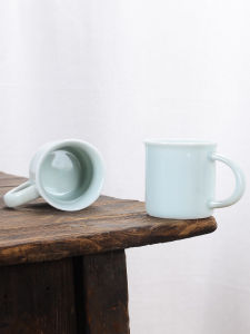 ชานมเซรามิกสีเขียว ชานมสำหรับเจ้าของบ้าน ชุดชานมเก๋ไก๋ ชานมเก๋ไก๋ สไตล์จีน ชานมแบบแยกส่วน ชานมเซรามิก