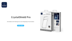 iPhone 18Pro 17Pro 18ProMax 17ProMax Wiwu Crystal Shield Pro /Anti-Yellowing Clear Case Model CS-202