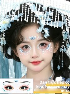 QIFUXING | Ancient Style Make-up Stickers for Forehead Eyes and Eyebrows