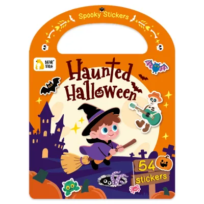 BEAR TALE Childrens Sticker Set Dinosaurs Vehicles Halloween Themed Stickers