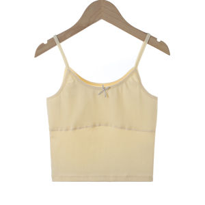 Pure Cotton Girls Underwear for Early Development Stage 10-14 Years Old Students Nine-Year-Old Girls Vest