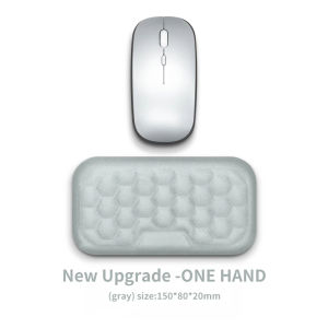 Keyboard Wrist Rest Memory Foam Keyboard Mouse Wrist Rest Ergonomic Design Wrist Pad for Computer Keyboard Laptop Wrist