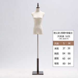 Clothing Store Mannequin Womens Half Body Mannequin Display Stand Lead Womens Window Dummy Model Full Body Mannequin