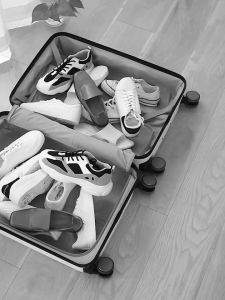 🇸🇬 Travel Shoe Storage Bag Reusable Eco Shoe Organizer Dust-Free Drawstring Bag Shoe dust bag Shoe bag