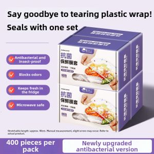 ZHAIXIAOER | Antibacterial Disposable Stretchable Food Covers