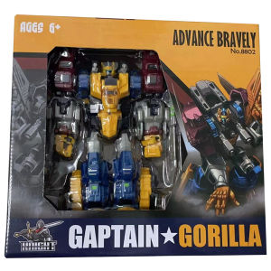 JLH Transformation Toys 8802 BW Beast Four forms Chimpanzees Captain Optimus Primal KO JB01 JB-01 Action Figure Robot King Kong