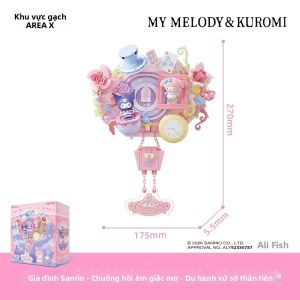 AREA-X | Đồ Chơi Xếp Hình Giáo Dục HelloKitty & Kuromi Quà Sinh Nhật