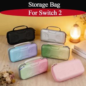 For Switch 2 Colorful Travel Carrying Protective Case Anti-Scratch EVA Hard Case Carrying Storage Bag For NS2 Gaming Accessories