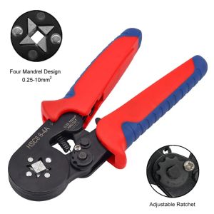 Crimping Pliers HSC8 6-4A/6-6A Tubular Terminal Ferrule Crimper Tools Household Electrical Kit With Box Ferrule Pliers