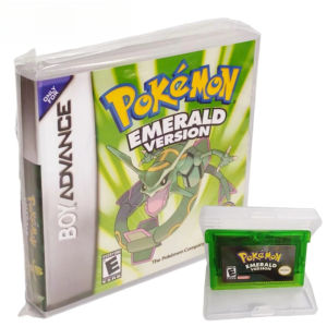 Bandai | Bộ Thẻ Game Pokemon 32 Bit - Phiên Bản Tiếng Anh Mỹ Bao Gồm Ruby Sapphire Emerald FireRed LeafGreen