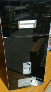 Thùng gạo mặt gương  kính cường lực cao cấp  lắp tủ bếp  NÚT NHẤN MỚI NHẤT 2022