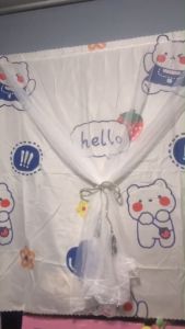 Rèm cửa dán tường chống nắng rèm cửa dán trang trí cửa sổ - phòng khách dễ dàng lắp đặt không khoan đục Mary Decor