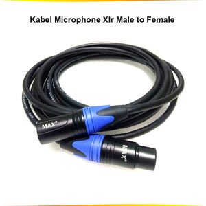(5 meter ) Kabel Mic Kabel Audio Konektor Xlr Male to Female