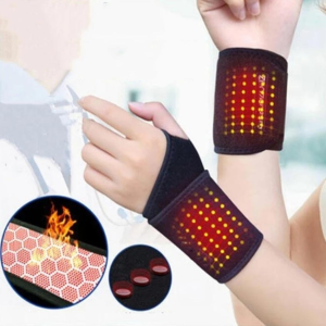 Alat Terapi Deker Pergelangan Tangan & Wristband Magnetik Pelindung Hangat Self Heating