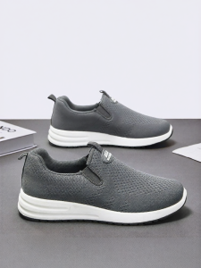 Warrior | Soft Sole Slip-on Mens Elderly Walking Shoes
