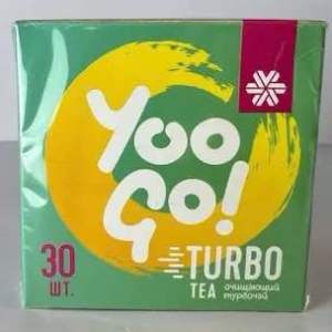 Trà Thảo Mộc Body Thải Độc Yoo Go Turbo Tea Siberian - Hộp 30 Gói