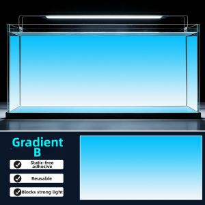 KEERMAN | 3D High-definition Gradient Background Paper for Aquarium