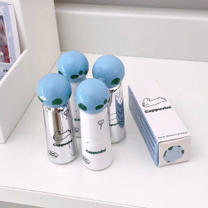 Cappuvini Bunny Lip Glaze Soft Mist Matte Lip Mud Menahan Riasan Penampilan Cangkir Tidak Lengket Lipstik Beludru Tidak Luntur-🌹Tamia