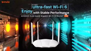 Tenda RX2 Pro/TX2 AX1500 WiFi6 Ultra-High Speed Dual Band Gigabit Wireless Router
