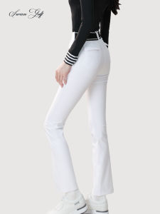 SWAN LOVE GOLF | Quần Golf Nữ Ôm Body Co Giãn Mùa Xuân Hè Microflare Thẳng