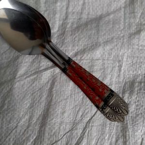 CUCI GUDANG1 Lusin Sendok Makan Batik murah kekinian