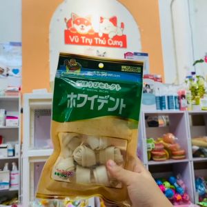 Bánh thưởng xương da bò cho chó DoggyMan bánh thưởng xương nơ sạch răng miệng cho cún ( 5 nơ nhỏ )