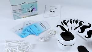 foreverlily | Mini Wax Heater Machine 40g Silicone Bowl Wax Warmer Nose Ear Hair Removal Waxing Kit Wax Bean Wax Heating Melting Pot Melter
