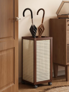 CHUJUN | Home Entryway Umbrella Stand with Wheels
