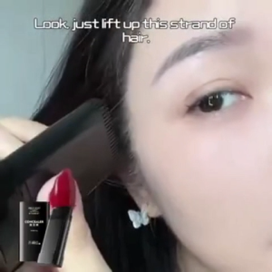 2-In-1 Hair Dye Stick With Comb Multifunctional Hair Dye Comb Waterproof And Sweat-Resistant Home Hair Dye Comb Long-Lasting Fast Hair Dye Sticks Hide Baldness Cover Gray Hair Hairline Pen Wide Paste Styling Tools Damage-Free Hair Dye Sticks