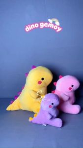 Boneka Lucu DINOSAURUS Ukuran S Soft Stuffed Animal Gemoy Halus dan Lembut/Boneka Trex Gemoy SNI