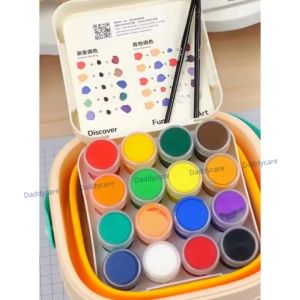 Màu nước gouache Mideer Gouache Paint Bucket cao cấp an toàn cho bé