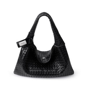 Original SmoSmos Vintage Underarm Bag Large Capacity Commuter Bag Womens Autumn Winter Tote Bag Soft PU Leather Zipper Closure