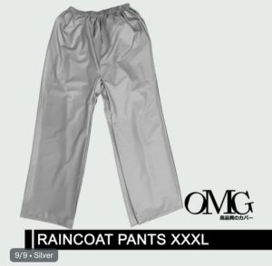 JAS HUJAN MANTEL SETELAN UKURAN JUMBO BESAR BIG SIZE MERK OMG MADE IN JAPAN BEST QUALITY