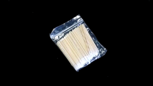 Cotton Swab Nail Tip removal 100pcs Cotton Bud Nail Art Dan Sulam Alis Ujung Mini - KU102