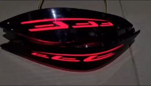 Lampu reflektor Reflector bumper belakang all new rush terios 2018-2023 3 fungsi tipe A 3fungsi Rem Kedip & phantom 3fungsi wellcome Light Mata Kucing