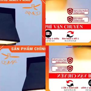 Đèn vách tường hiện đại ngaoif trời VNT-614 lắp cầu thang bể bơi khách sạn  hành lang bệnh viện