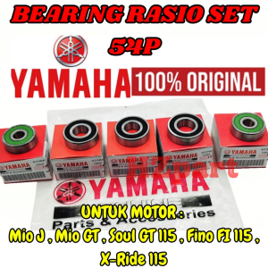 BEARING RASIO SET 54P ASLI ORIGINAL YAMAHA MIO J GT/SOUL GT 115/FINO FI 115 KUALITAS ASLI 100%  ORI.