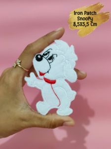 COD ( Tinggal Setrika ) Patch Iron Bordir Snoopy Iron Patch Emblem Bordir Tempel Tambalan Baju Sobek Tembelan Kaos Robek Tempelan Celana Bolong Murah Premium Stiker Bordir TEmpelan Baju Bolong Murah Sudah Ada Lem Tinggal Setrika